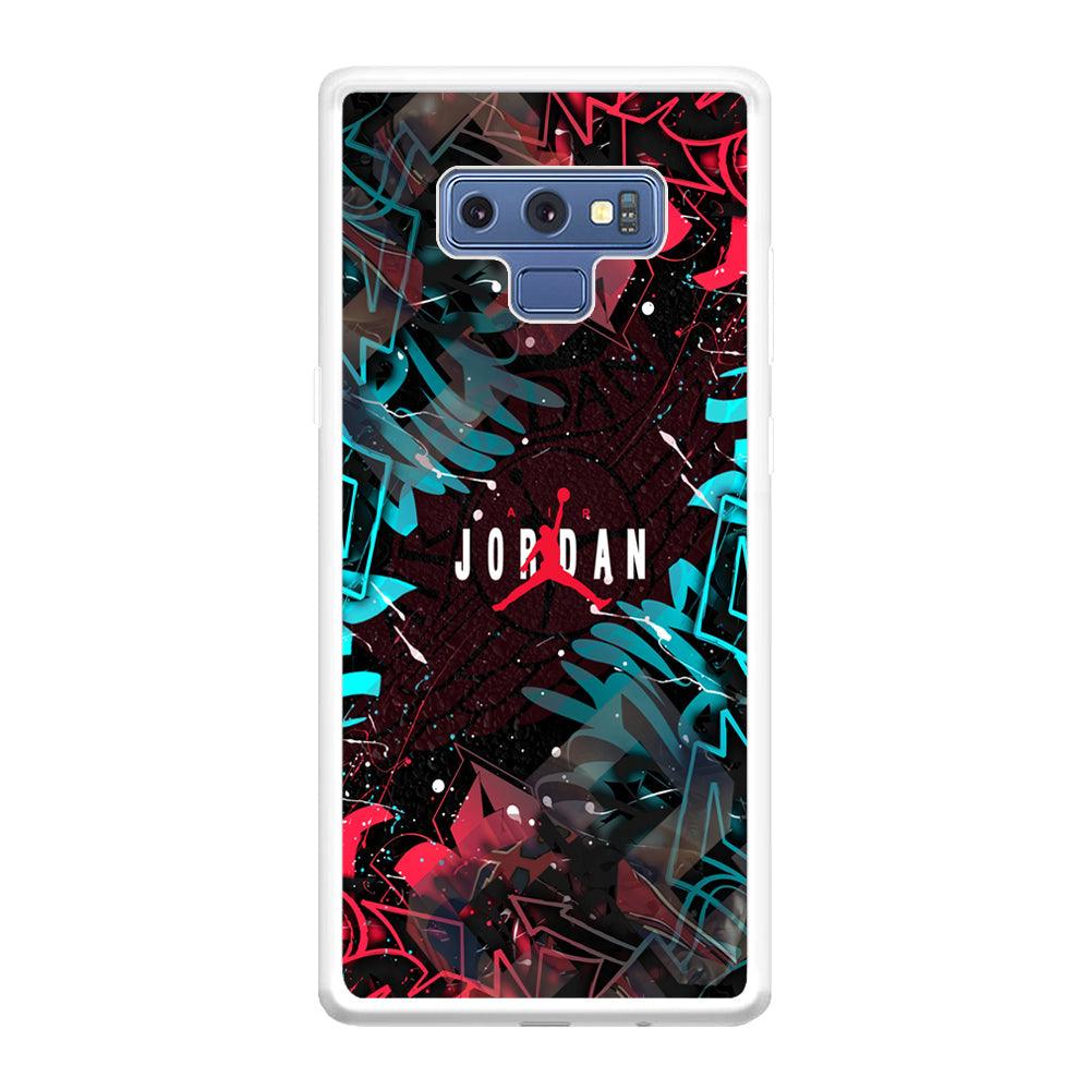 Air Jordan Beauty of Street Art Samsung Galaxy Note 9 Case-Oxvistore