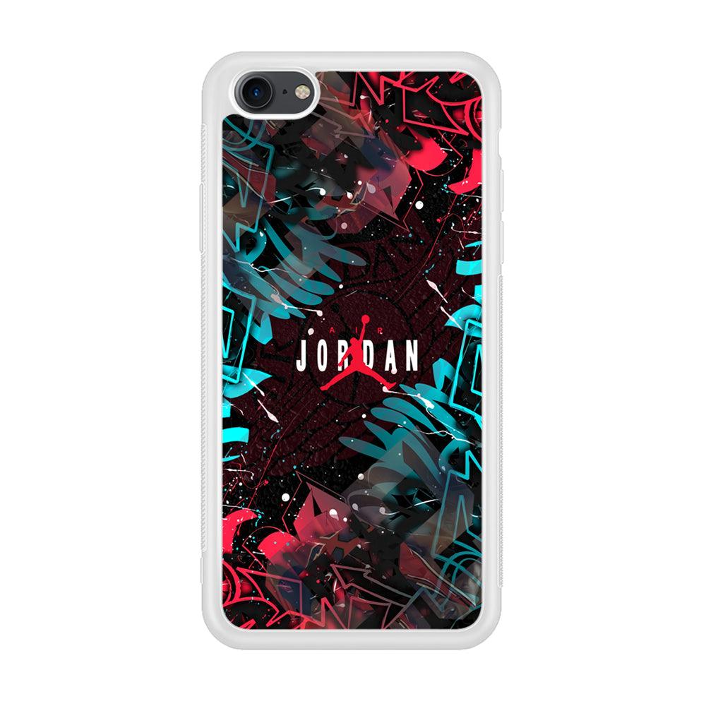 Air Jordan Beauty of Street Art iPhone 8 Case-Oxvistore