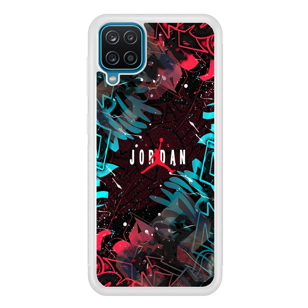 Air Jordan Beauty of Street Art Samsung Galaxy A12 Case-Oxvistore