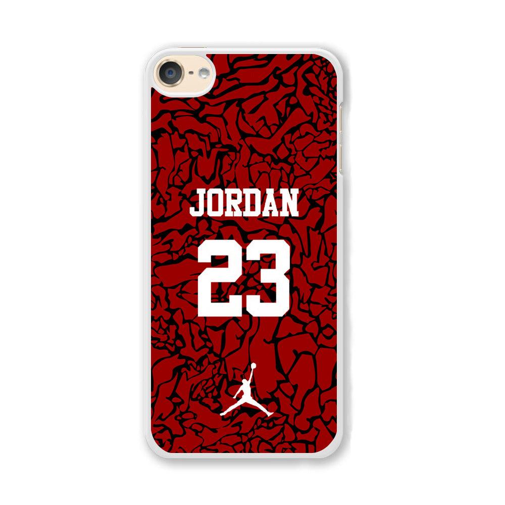 Air Jordan Black Patern iPod Touch 6 Case-Oxvistore