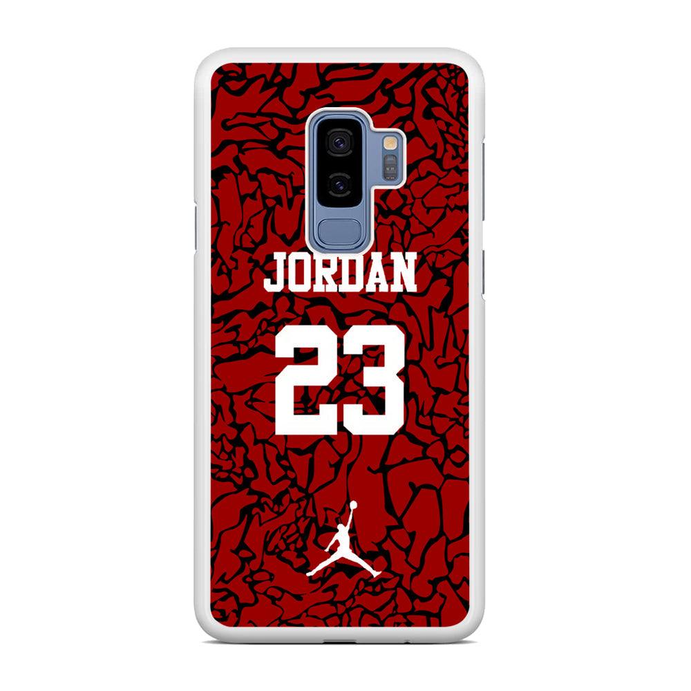 Air Jordan Black Patern 23 Samsung Galaxy S9 Plus Case-Oxvistore