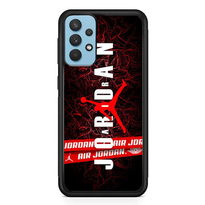 Air Jordan Bloom Inside Samsung Galaxy A32 Case-Oxvistore