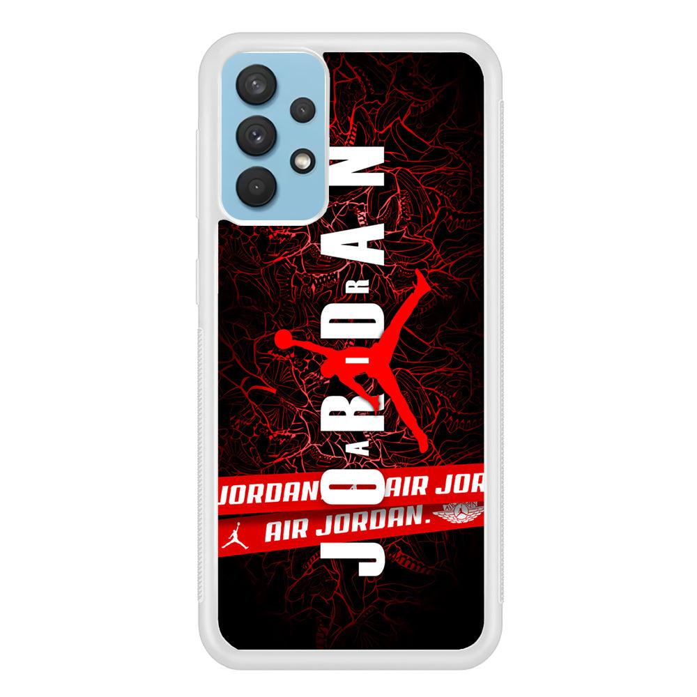 Air Jordan Bloom Inside Samsung Galaxy A32 Case-Oxvistore