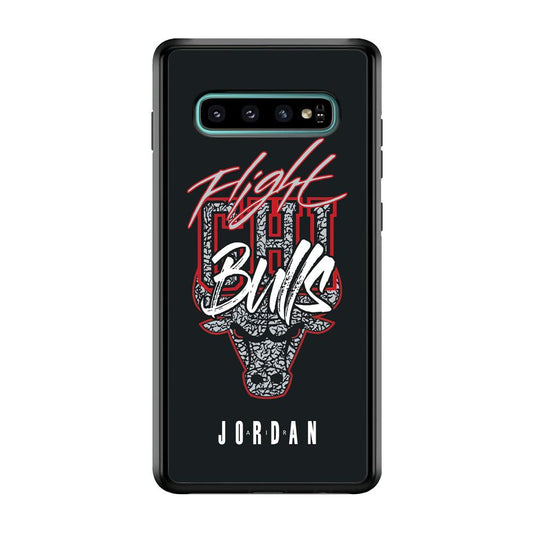 Air Jordan Born to Fight Samsung Galaxy S10 Case-Oxvistore