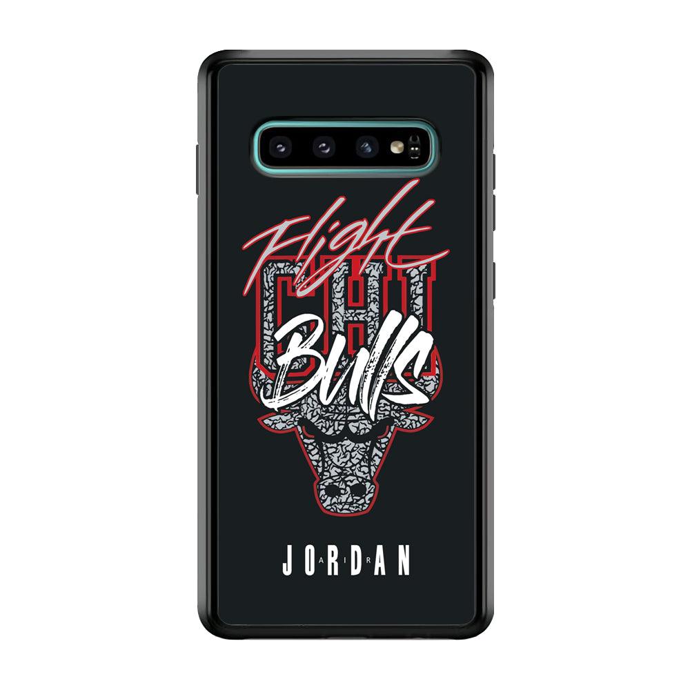 Air Jordan Born to Fight Samsung Galaxy S10 Plus Case-Oxvistore