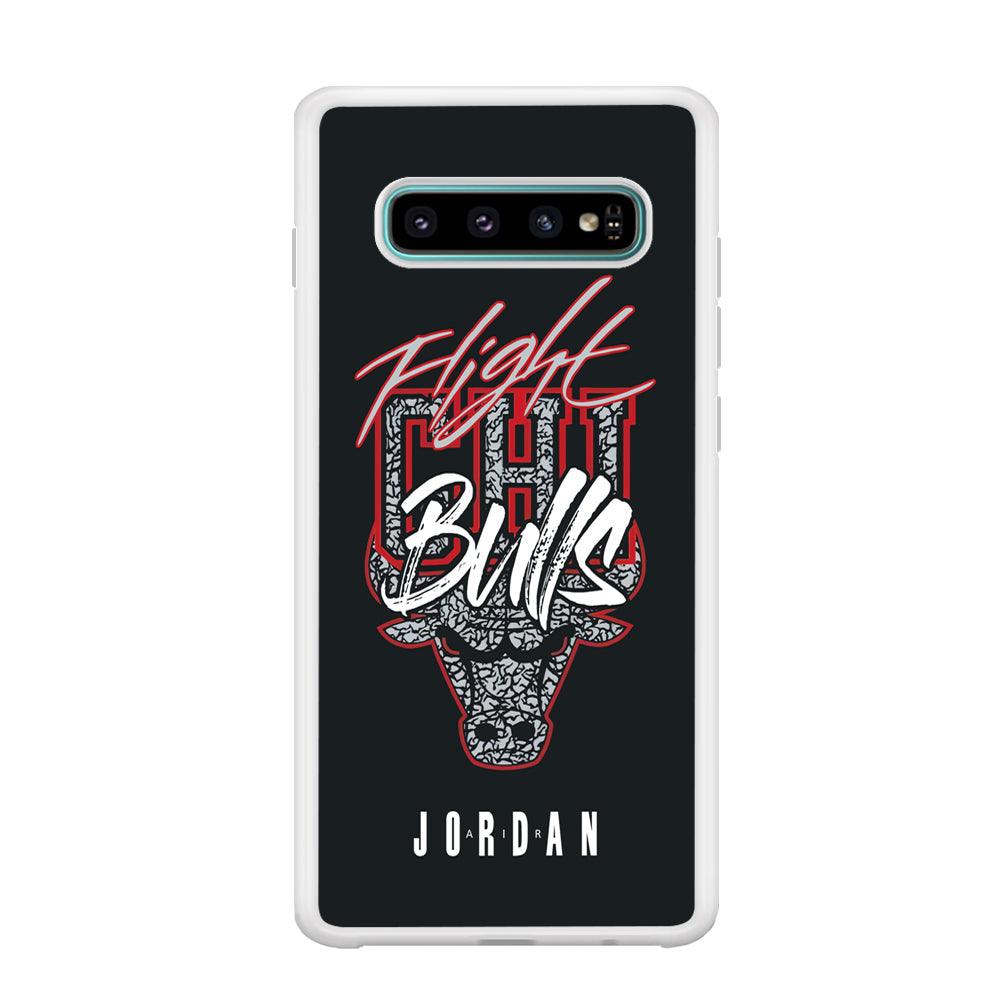 Air Jordan Born to Fight Samsung Galaxy S10 Plus Case-Oxvistore