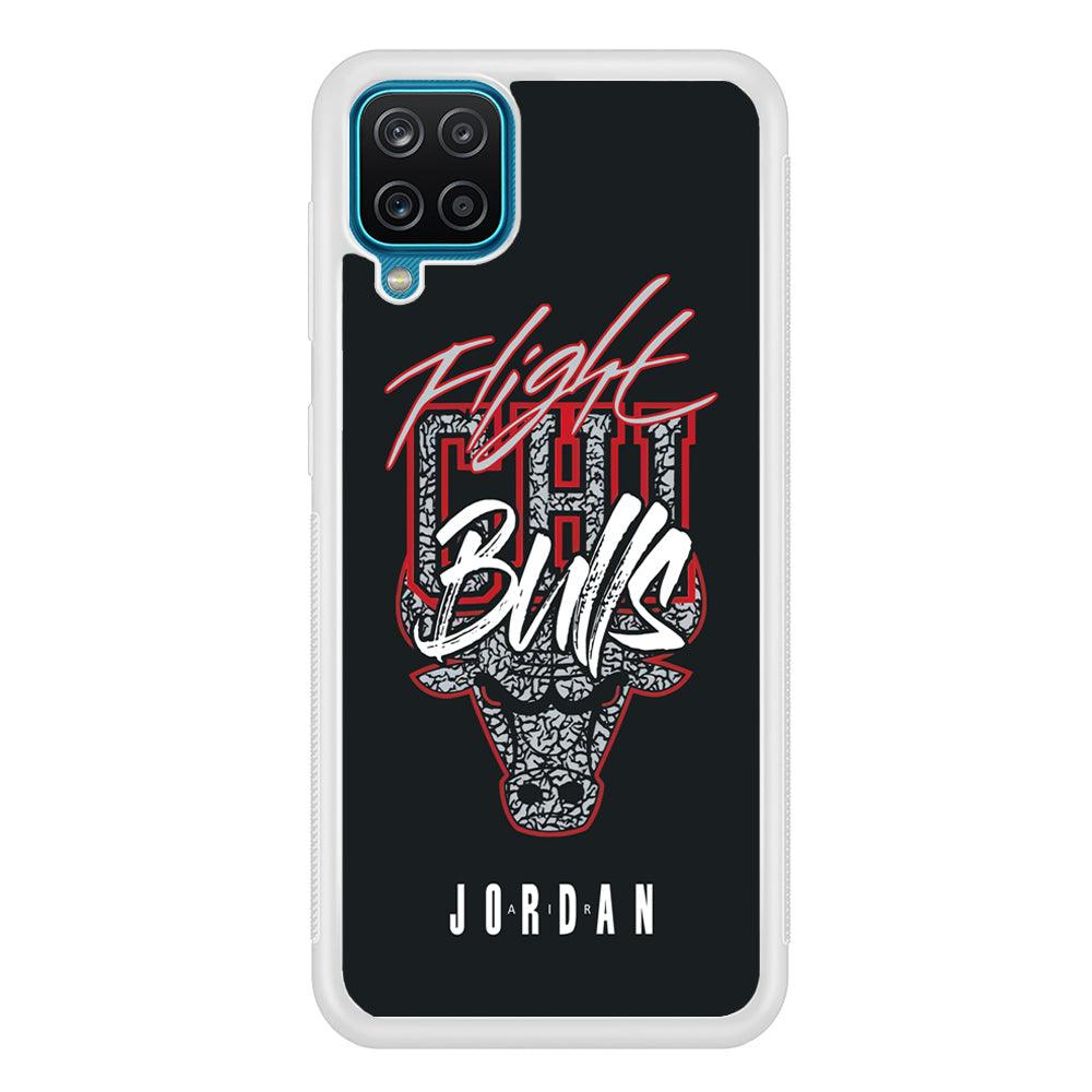 Air Jordan Born to Fight Samsung Galaxy A12 Case-Oxvistore