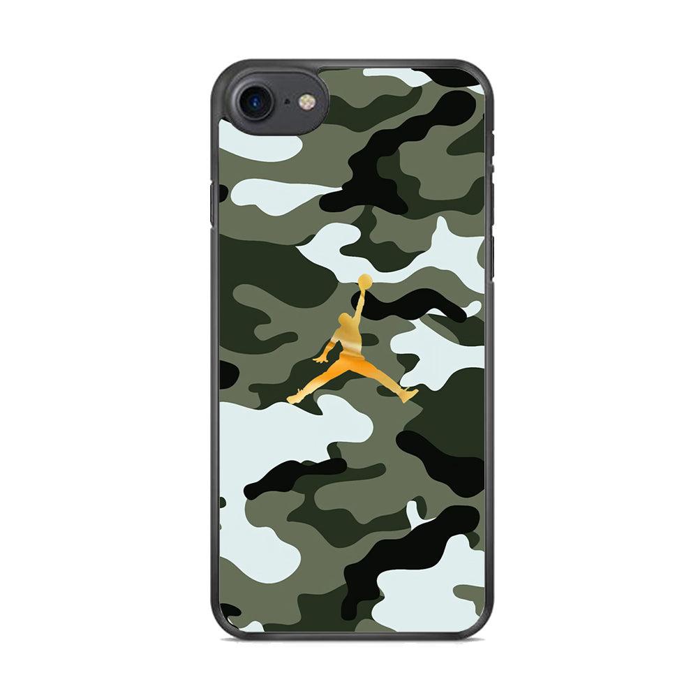 Air Jordan Camo Forest Beast iPhone 8 Case-Oxvistore