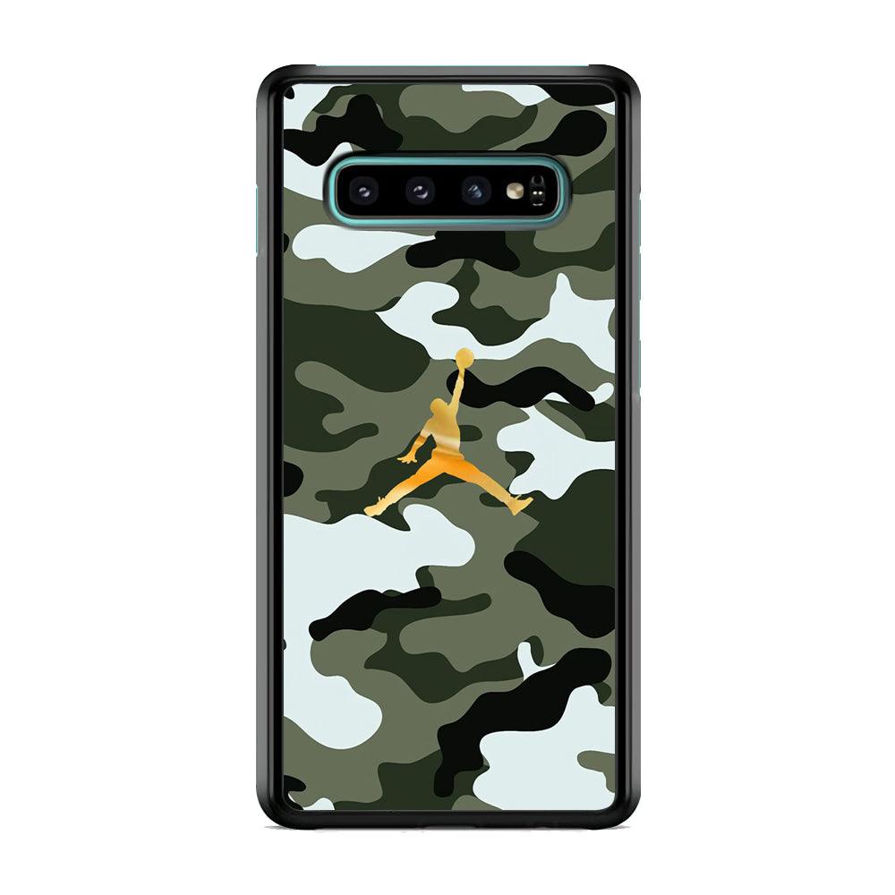 Air Jordan Camo Forest Beast Samsung Galaxy S10 Plus Case-Oxvistore