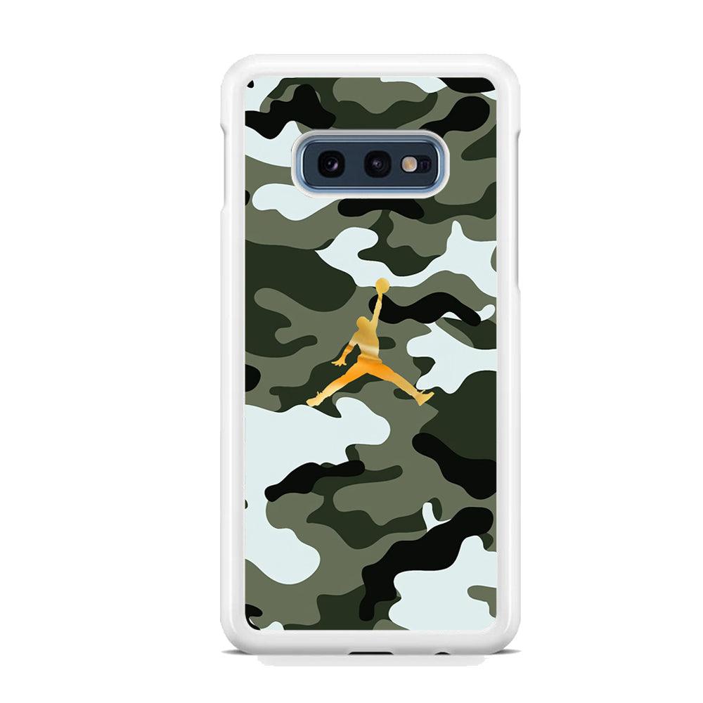 Air Jordan Camo Forest Beast Samsung Galaxy S10E Case-Oxvistore