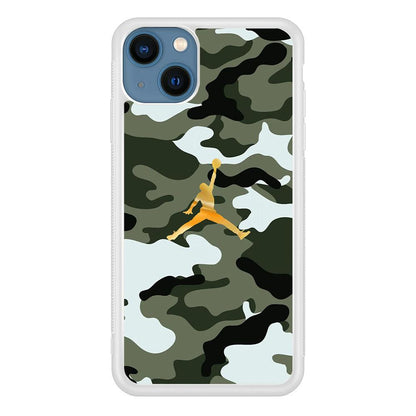 Air Jordan Camo Forest Beast iPhone 15 Case-Oxvistore