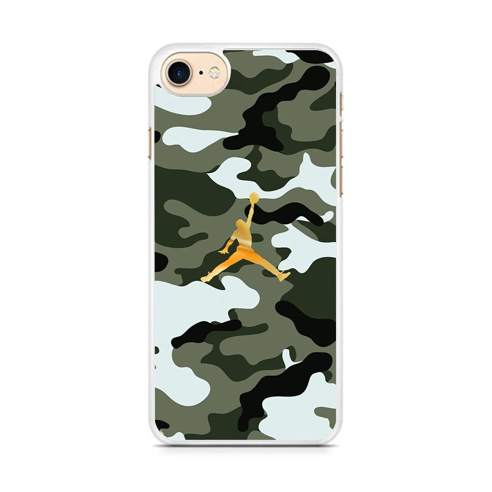 Air Jordan Camo Forest Beast iPhone 8 Case-Oxvistore