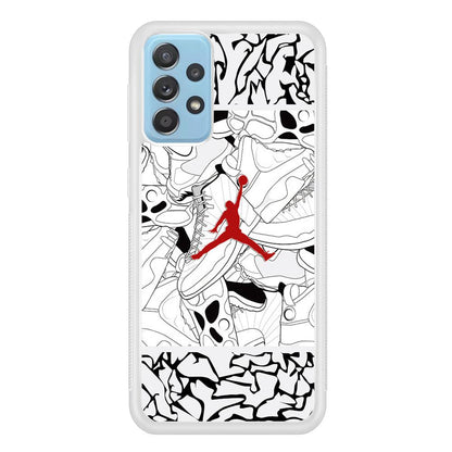 Air Jordan Collage of Soul Samsung Galaxy A52 Case-Oxvistore