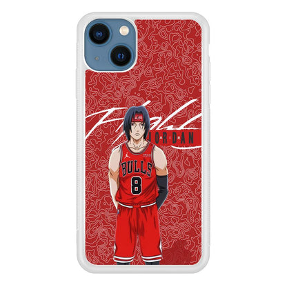 Air Jordan Cover from Itachi iPhone 15 Plus Case-Oxvistore