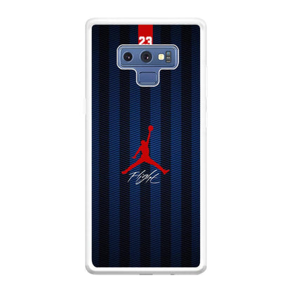 Air Jordan Deep Blue Art Line Samsung Galaxy Note 9 Case-Oxvistore