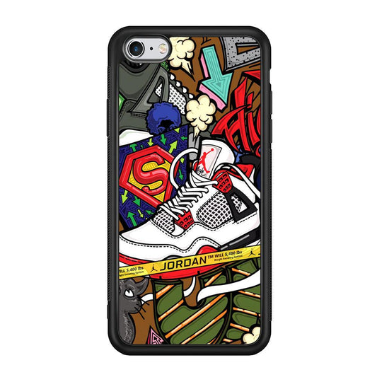 Air Jordan Doodle Board iPhone 6 | 6s Case-Oxvistore