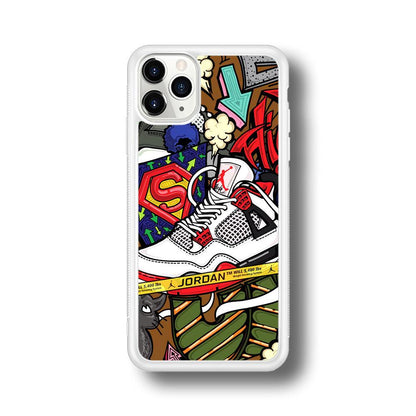 Air Jordan Doodle Board iPhone 11 Pro Case-Oxvistore