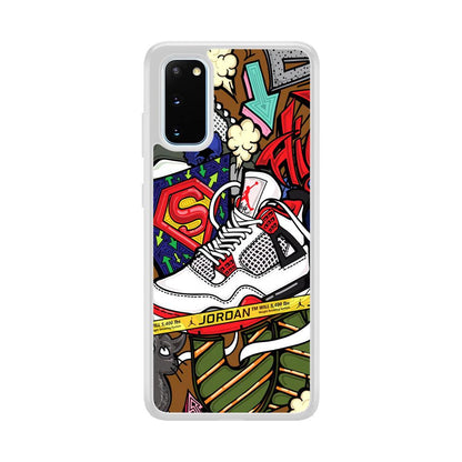 Air Jordan Doodle Board Samsung Galaxy S20 Case-Oxvistore