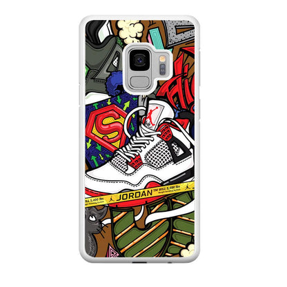 Air Jordan Doodle Board Samsung Galaxy S9 Case-Oxvistore