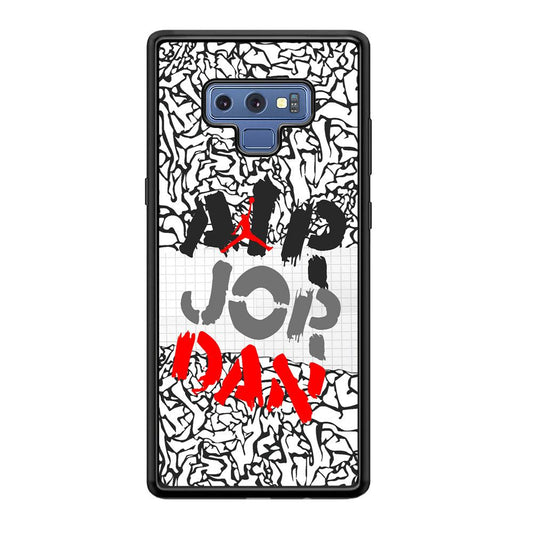 Air Jordan Drop The Paintbrush Samsung Galaxy Note 9 Case-Oxvistore