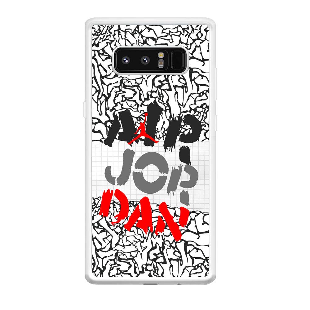 Air Jordan Drop The Paintbrush Samsung Galaxy Note 8 Case-Oxvistore