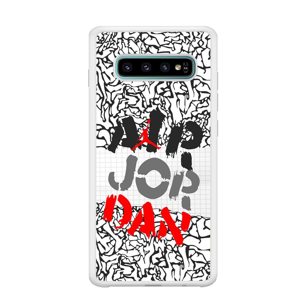 Air Jordan Drop The Paintbrush Samsung Galaxy S10 Plus Case-Oxvistore