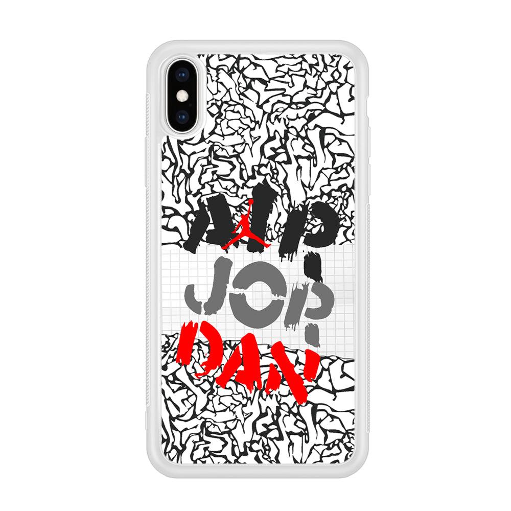 Air Jordan Drop The Paintbrush iPhone X Case-Oxvistore