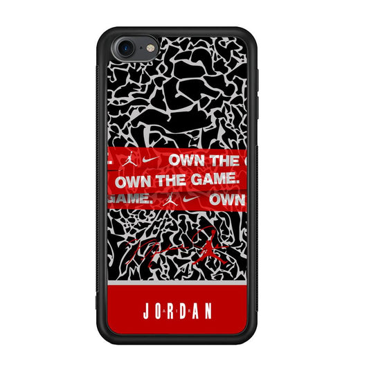 Air Jordan Element of The Game iPod Touch 6 Case-Rubber Black (2D Case)-Oxvistore