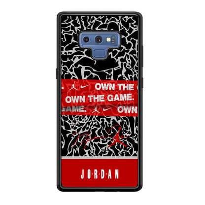 Air Jordan Element of The Game Samsung Galaxy Note 9 Case-Oxvistore