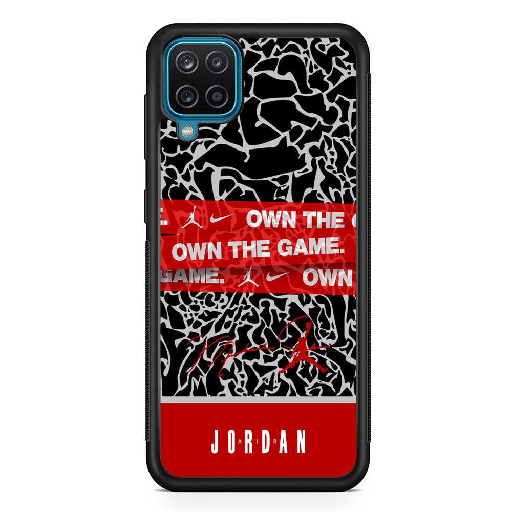 Air Jordan Element of The Game Samsung Galaxy A12 Case-Oxvistore