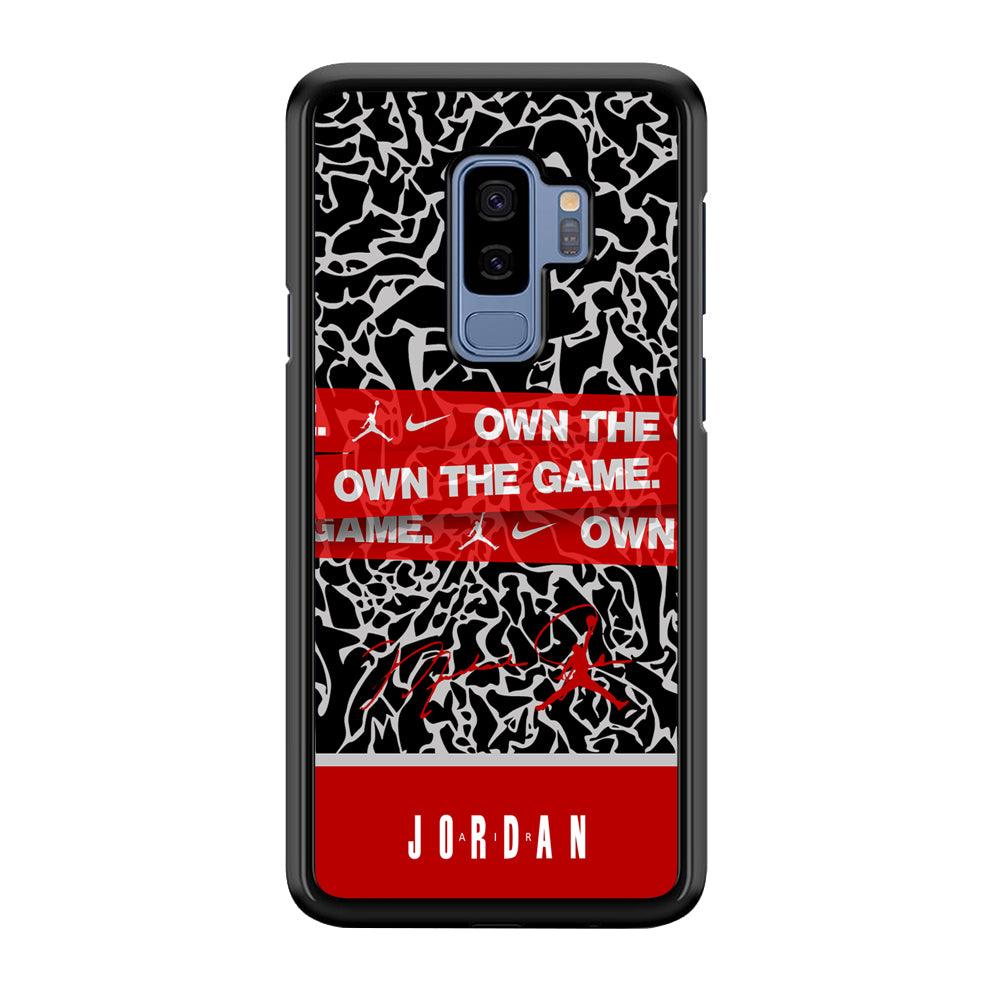 Air Jordan Element of The Game Samsung Galaxy S9 Plus Case-Oxvistore