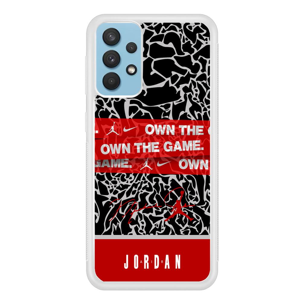 Air Jordan Element of The Game Samsung Galaxy A32 Case-Oxvistore