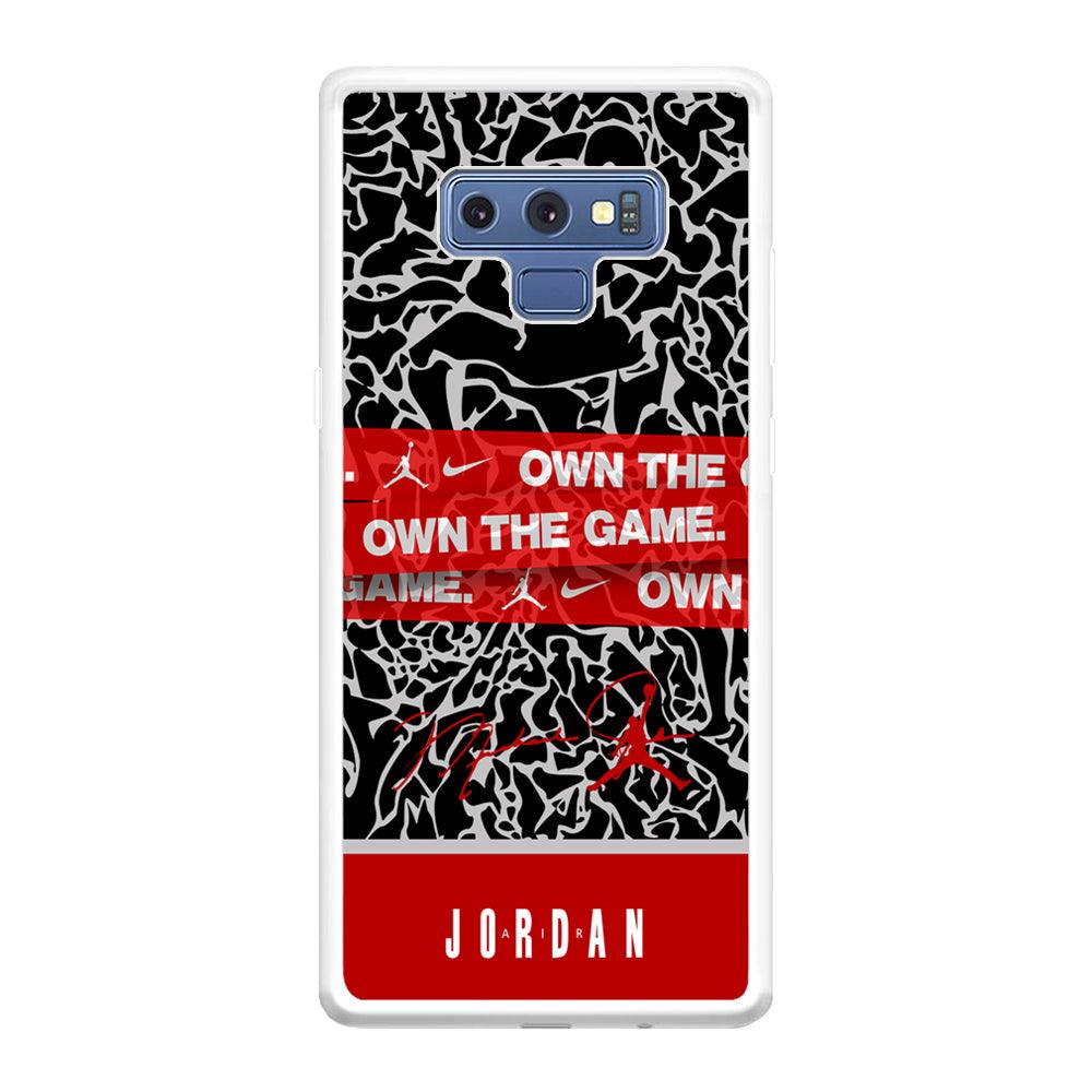 Air Jordan Element of The Game Samsung Galaxy Note 9 Case-Oxvistore