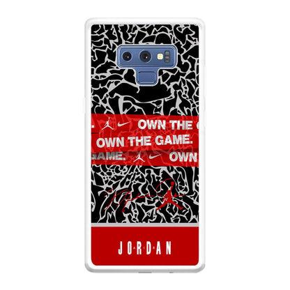 Air Jordan Element of The Game Samsung Galaxy Note 9 Case-Oxvistore