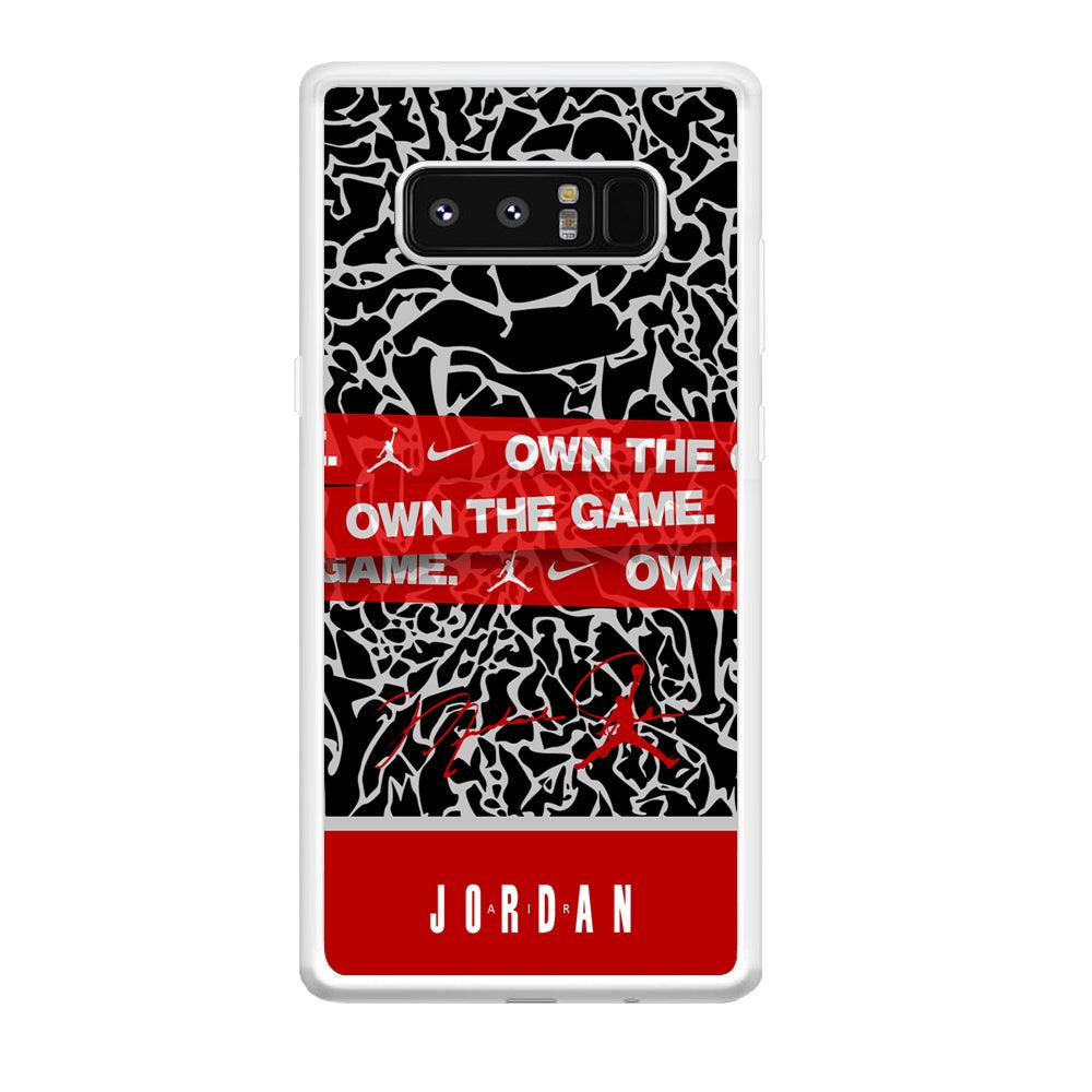 Air Jordan Element of The Game Samsung Galaxy Note 8 Case-Oxvistore