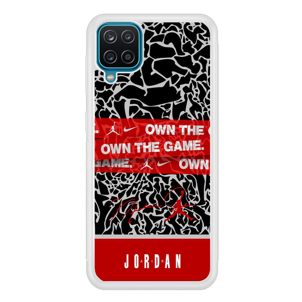 Air Jordan Element of The Game Samsung Galaxy A12 Case-Oxvistore