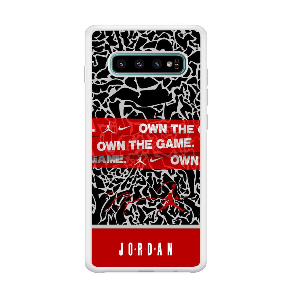 Air Jordan Element of The Game Samsung Galaxy S10 Plus Case-Oxvistore