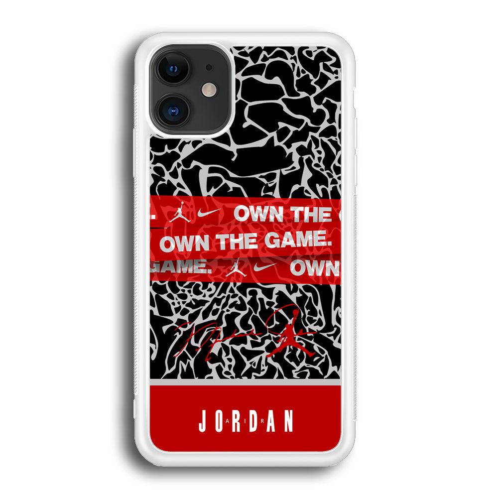 Air Jordan Element of The Game iPhone 12 Case-Oxvistore