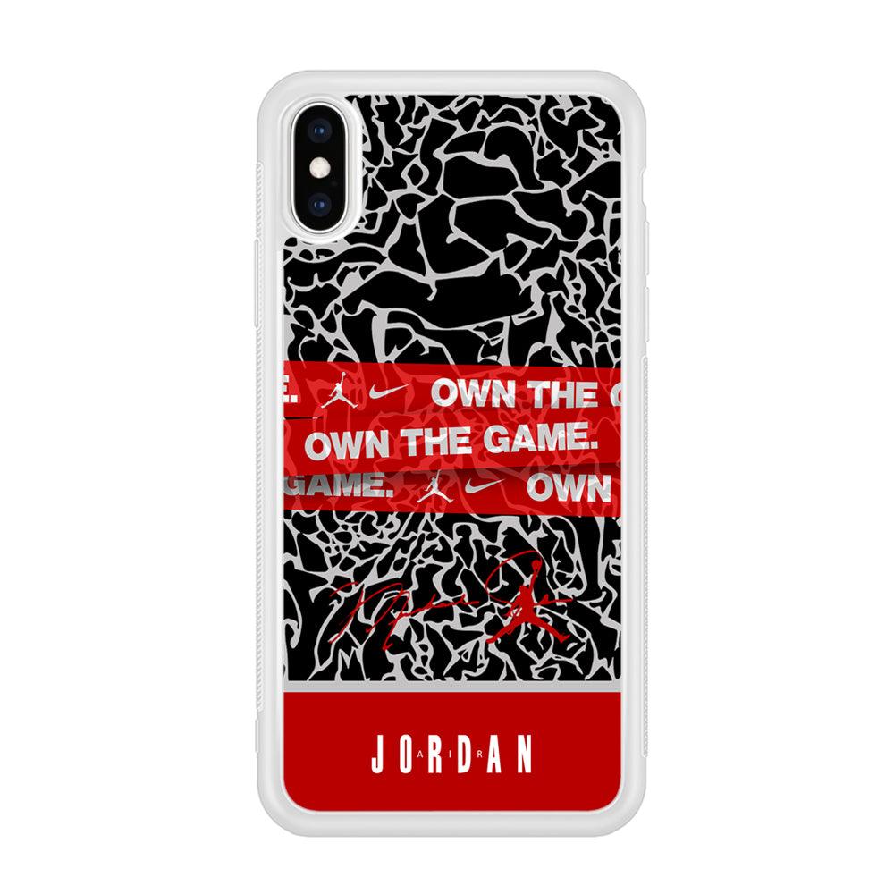 Air Jordan Element of The Game iPhone X Case-Oxvistore