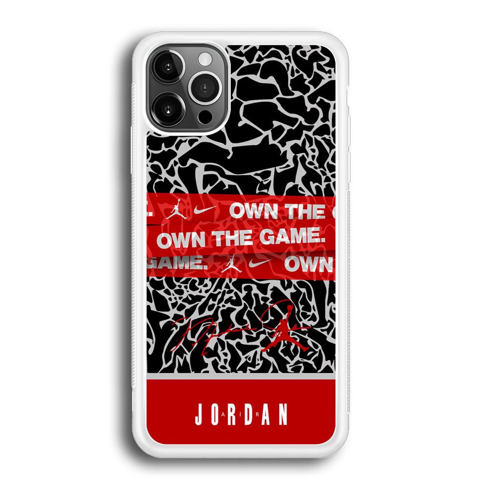 Air Jordan Element of The Game iPhone 12 Pro Max Case-Oxvistore