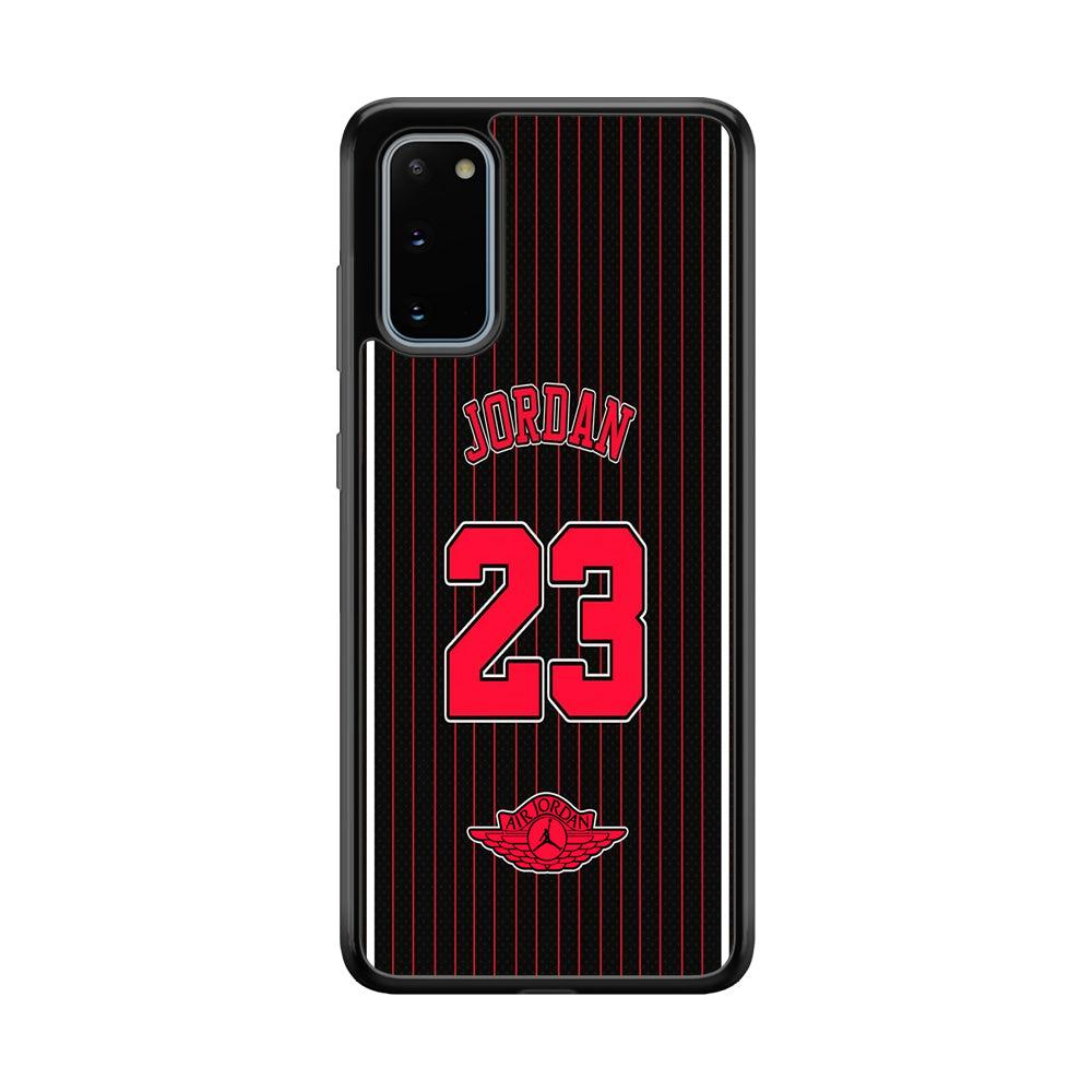 Air Jordan Emblem on Jersey Samsung Galaxy S20 Case-Oxvistore