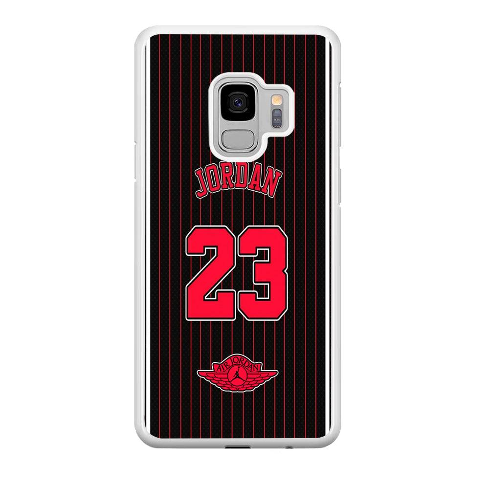 Air Jordan Emblem on Jersey Samsung Galaxy S9 Case-Oxvistore