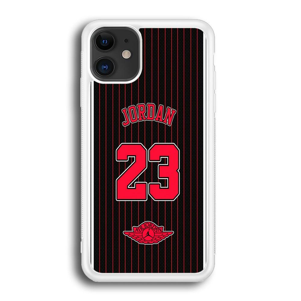 Air Jordan Emblem on Jersey iPhone 12 Case-Oxvistore