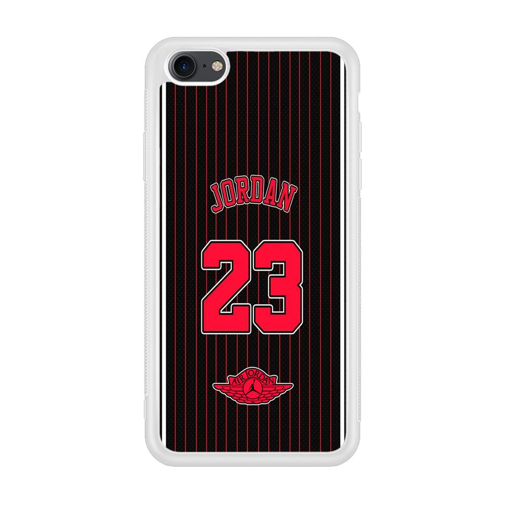 Air Jordan Emblem on Jersey iPhone 8 Case-Oxvistore