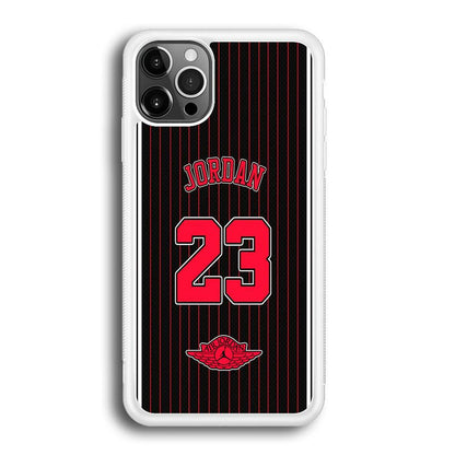 Air Jordan Emblem on Jersey iPhone 12 Pro Max Case-Oxvistore