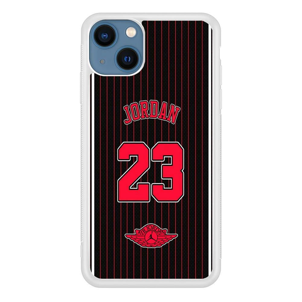 Air Jordan Emblem on Jersey iPhone 13 Case-Oxvistore