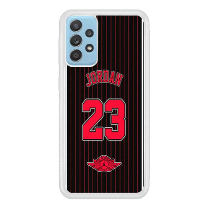 Air Jordan Emblem on Jersey Samsung Galaxy A52 Case-Oxvistore