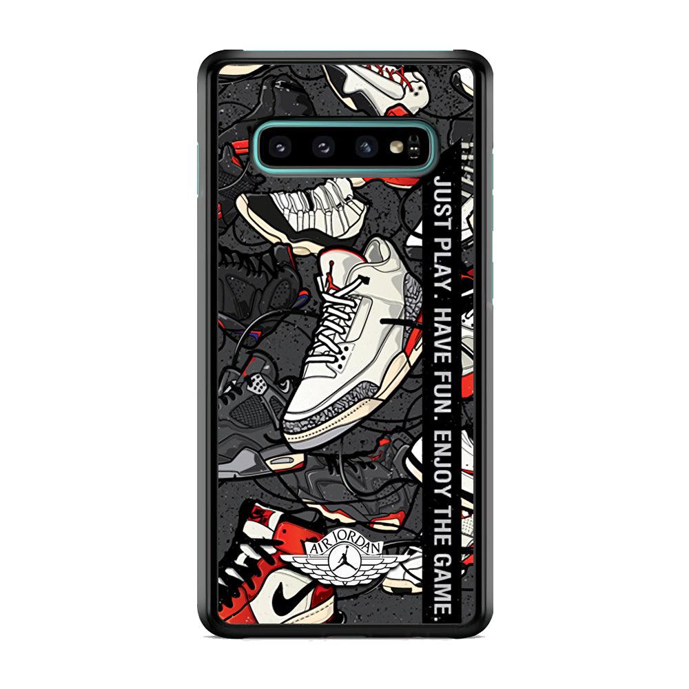 Air Jordan Enjoy The Game Samsung Galaxy S10 Plus Case-Oxvistore