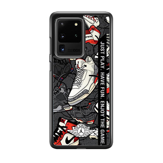 Air Jordan Enjoy The Game Samsung Galaxy S20 Ultra Case-Oxvistore