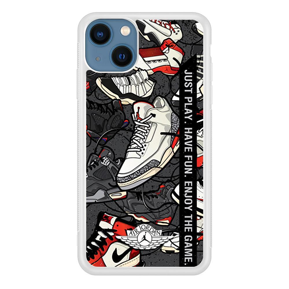 Air Jordan Enjoy The Game iPhone 14 Plus Case-Oxvistore